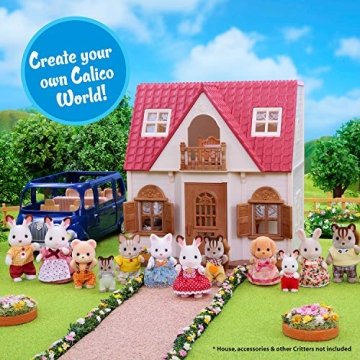 Calico Critters, Hopper Kangaroo Family, Dolls, Dollhouse Figures, Collectible Toys