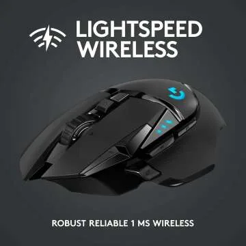 Logitech G502 Wireless Gaming Mouse - Hero 25K Sensor