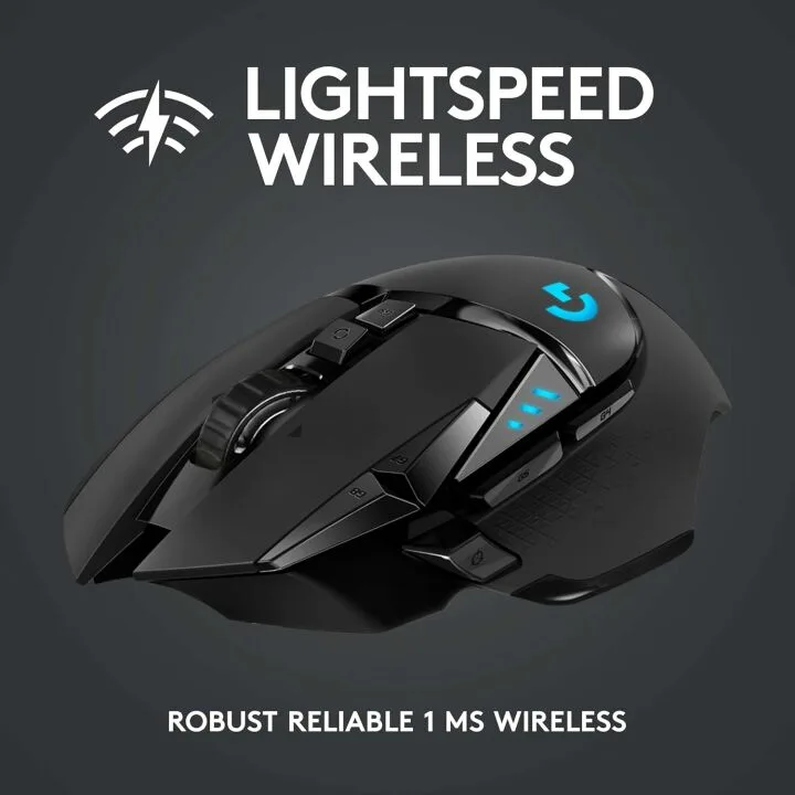 Logitech G502 Wireless Gaming Mouse - Hero 25K Sensor