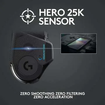 Logitech G502 Wireless Gaming Mouse - Hero 25K Sensor