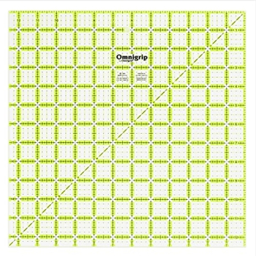 Omnigrid Non-Slip Square Quilting Ruler for Precision Cutting