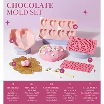 Creative Paris Hilton Breakable Chocolate Heart Kit