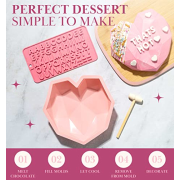 Creative Paris Hilton Breakable Chocolate Heart Kit