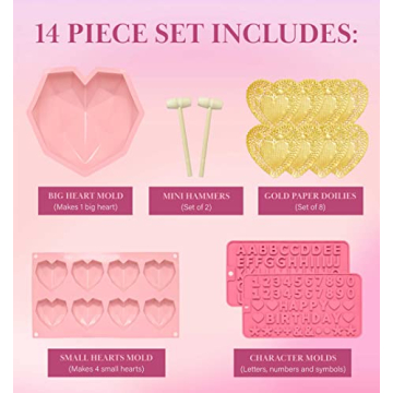 Creative Paris Hilton Breakable Chocolate Heart Kit