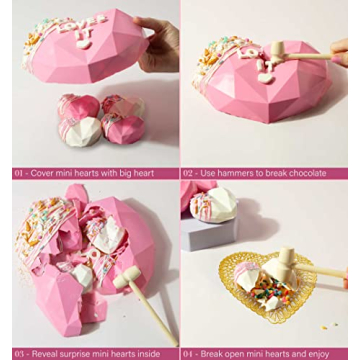 Creative Paris Hilton Breakable Chocolate Heart Kit