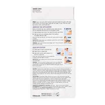 KISS Gel Fantasy Ready-to-Wear Press-On Gel Nails, “Stick Together”, Long, Dark Pink, Nail Kit with 24 Mega Adhesive Tabs, Pink Gel Glue, Manicure Stick, Mini File, and 28 Fake Nails