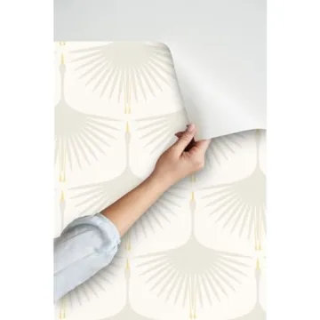 Art Deco Peel & Stick Wallpaper for Easy Home Updates