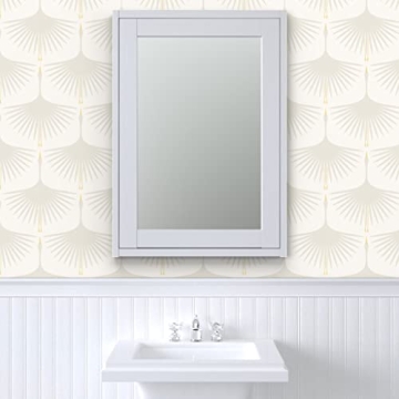 Art Deco Peel & Stick Wallpaper for Easy Home Updates