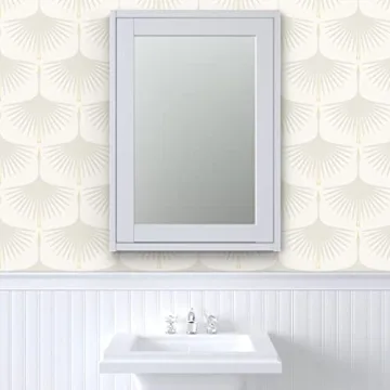 Art Deco Peel & Stick Wallpaper for Easy Home Updates