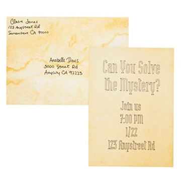 60 Vintage Style Blank Note Cards and Envelopes