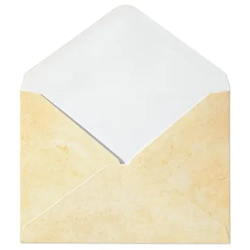 60 Vintage Style Blank Note Cards and Envelopes