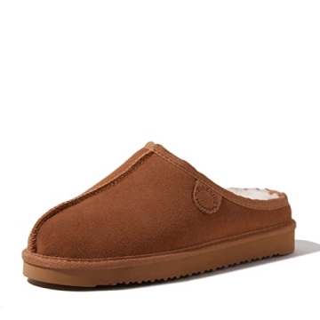 Greta Genuine Shearling Clog, Chestnut, 7