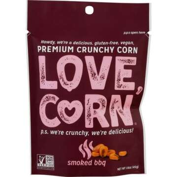 Love Corn Smoked BBQ Corn Nuts, 1.6oz
