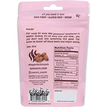 Love Corn Smoked BBQ Corn Nuts, 1.6oz