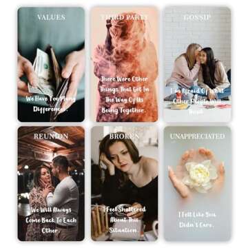 DPEHAKMK Message of Love Oracle Cards, Oracle Cards for Beginners, Including Love, Romance, Twin Flame, Soulmate Messages