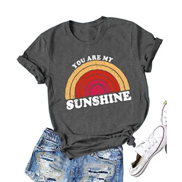 Kaislandy Women's Sunshine T-Shirt for Casual Wear