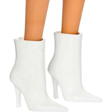 Barbie Fashionistas Doll #150 No-Hair Look Pink Dress