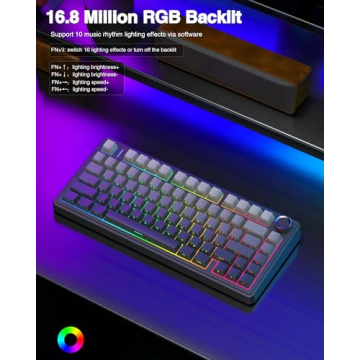 AULA F75 Pro Wireless Mechanical Keyboard with RGB