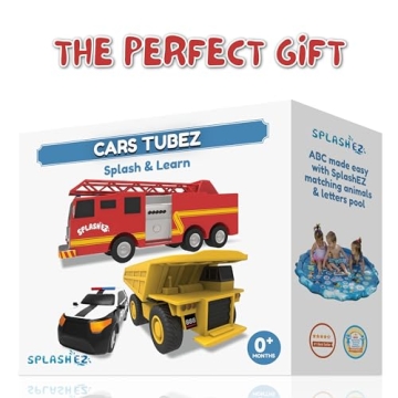 SplashEZ Mold Free Bath Toy Set for Toddlers