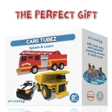 SplashEZ Mold Free Bath Toy Set for Toddlers