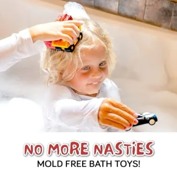 SplashEZ Mold Free Bath Toy Set for Toddlers
