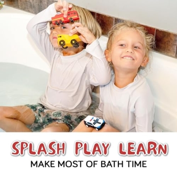 SplashEZ Mold Free Bath Toy Set for Toddlers