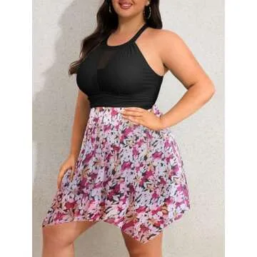 NIeyook Plus Size Women’s Swimsuit for Stylish Comfort