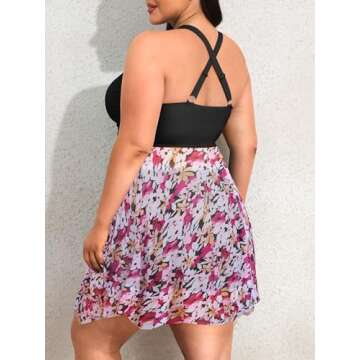 NIeyook Plus Size Women’s Swimsuit for Stylish Comfort