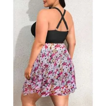 NIeyook Plus Size Women’s Swimsuit for Stylish Comfort