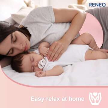 RENEO C Section Ice Pack for Post-Op, C Section Recovery Must Haves, Postpartum Essentials Belly Binder with Hot and Cold Compress Therapy, Protects from Knocks, Pink