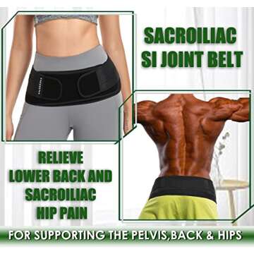 Parperna SI Hip Belt - Reliable Support for Pain Relief
