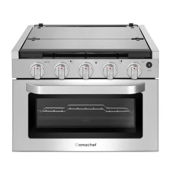 AMZCHEF 17" RV Gas Range Oven - Compact & Efficient