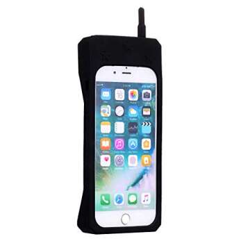 Joyleop Black Retro 3D Classic Shaped Case foriPhone SE 2022/2020/6/6S/7/8 4.7",Cute 3D Cartoon Cover,Kids Girls Soft Silicone Character Phone Cases,Funny Unique for iPhone SE 2022/2020/6/6S/7/8