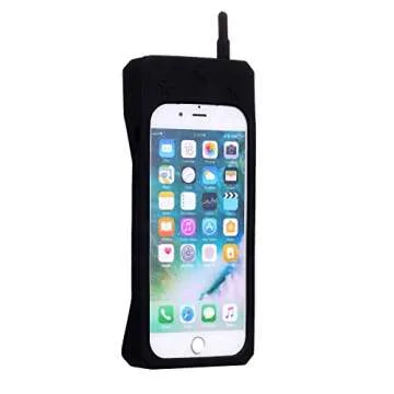 Joyleop Black Retro 3D Classic Shaped Case foriPhone SE 2022/2020/6/6S/7/8 4.7",Cute 3D Cartoon Cover,Kids Girls Soft Silicone Character Phone Cases,Funny Unique for iPhone SE 2022/2020/6/6S/7/8