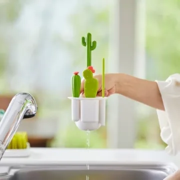 Boon Cacti Bottle Brush Set for Baby Essentials - 4 Count