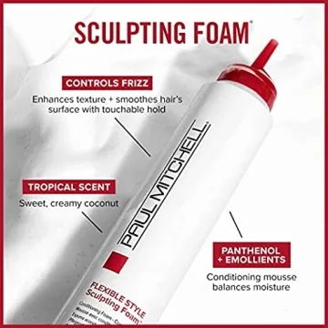 Paul Mitchell Sculpting Foam for Frizz Control and Shine