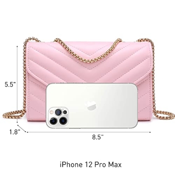 Dasein Small Quilted Crossbody Bag for Stylish Events