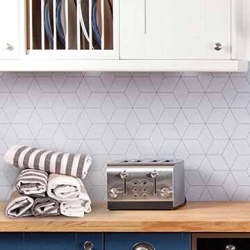 Urban Villa Kitchen Towels,Horizontal Stripes,Premium Quality,100% Cotton Dish Towels,Mitered Corners,Ultra Soft (Size: 20X30 Inch), Taupe/Choclate, Highly Absorbent Tea Towels (Set of 6)