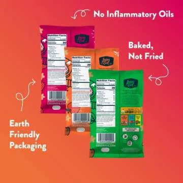 LesserEvil Lil' Puffs Variety Pack - Organic Snacks for Kids