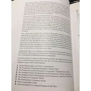 The Producer's Business Handbook for Balanced Film Production