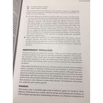 The Producer's Business Handbook for Balanced Film Production