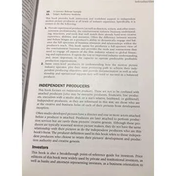 The Producer's Business Handbook for Balanced Film Production