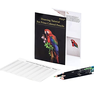 PRINA 120 Colors Colored Pencils Set for Drawing and Coloring