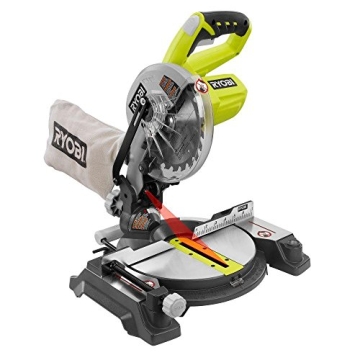 Ryobi 18-Volt Cordless Miter Saw for Precision Cutting