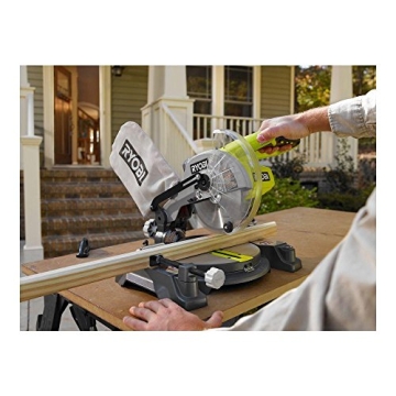 Ryobi 18-Volt Cordless Miter Saw for Precision Cutting