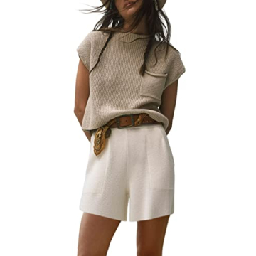 Bianstore Women's Knit Two Piece Outfit for All Occasions