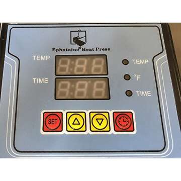 ePhotoInc 9 x 12 Swing Away Heat Press Machine