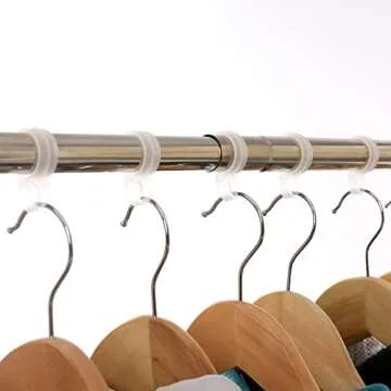 exilot Foldable Portable Space Saving Clothes Drying Rack, Heavy Duty Stainless Steel Laundry Drying Racks, Adjustable High Capacity Garment Rack, with Windproof Hooks.