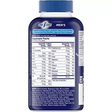 ONE A DAY Men's Health Formula Multivitamin Supplement - 300 Tablets for Vitality