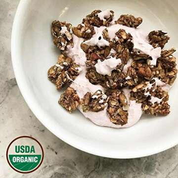Organic Vanilla Cinnamon Granola Bites - Lark Ellen Farm